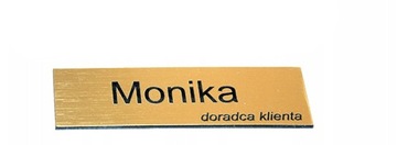 Identyfikator, imienny, personalny, plakietka