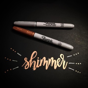 Металлические маркеры Sharpie, смесь 4