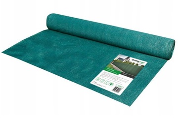 ЗАТЕНЯЮЩАЯ СЕТКА ЗАБОРА покрытие 1,5х10м 95% 200г зеленая МАСКИРОВКА