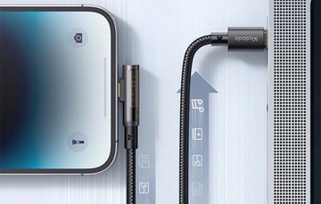 MCDODO ANGLE USB-C КАБЕЛЬ ДЛЯ МОЛНИИ ДЛЯ БЫСТРОЙ ЗАРЯДКИ ТЕЛЕФОНА 1,8 М