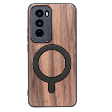Dřevěné Pouzdro Bewood pro Oppo Reno 12 5G Americký Ořech s MagSafe