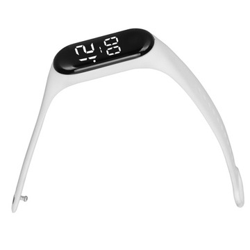 электронные часы с сенсорным экраном, светодиодный резиновый браслет, цифровые спортивные наручные часы