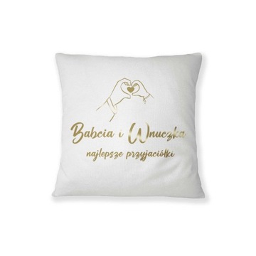 Poduszka dla Babci, Prezent dla Babci, Dzień Babci, Prezent od wnuków