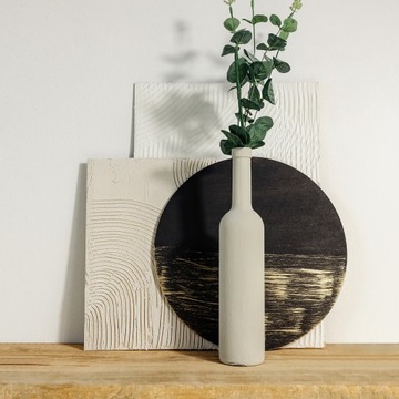 Мелкозернистая структурная паста белого цвета для 3D структур и эффектов, 1 кг.