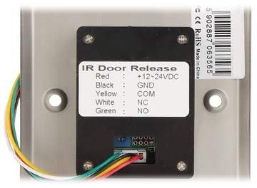 PODTYNKOWY PRZYCISK WYJŚCIA OTWARCIA DRZWI FURTKA BRAMA LED ZBLIŻENIOWY IR