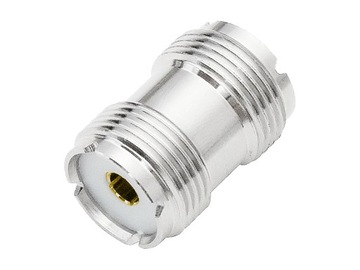 ŁĄCZNIK GNIAZDO UHF-GNIAZDO CB UHF PODWÓJNE BECZKA