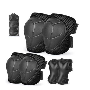 НАКОЛЕННИКИ И НАЛОКОТНИКИ ДЕТСКИЕ ДЛЯ РОЛИКОВЫХ КОНЬКОВ СКЕЙБОРДА ВЕЛОСИПЕДА ВЕЛОСИПЕДА