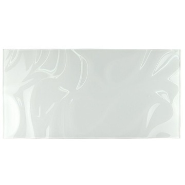 Płytka 3D Tafla szklana biała Silk 600x300x8mm