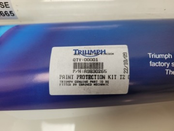 TRIUMPH TIGER 1050 ЗАЩИТА ЛАКОМ ТИП 2 A9930265