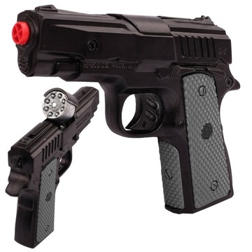 PISTOLET METALOWY NA KAPISZONY POLICYJNY GONHER