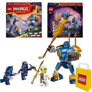 LEGO Ninjago Zestaw Bitewny Ruchomy Mech Jaya Robot 71805 Lloyd 4 Figurki