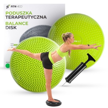 DYSK DO ĆWICZEŃ RÓWNOWAGI PODUSZKA SENSOMOTORYCZNA Z KOLCAMI REHABILITACJE