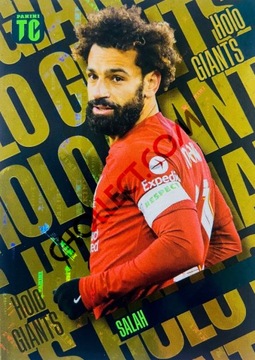 Top Class 2023 Salah Holo Giants Limited Edition Panini Karty