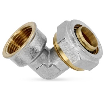 ВИНТОВОЕ КОЛЕНО PEX 25x3/4 GZ СОЕДИНИТЕЛЬ ТРУБ ВИТОЕ ЛАТУННОЕ КОЛЕНО