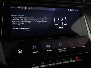 Peugeot 408 Crossover Plug-In 1.6 Plug-In Hybrid 180KM 2024 Peugeot 408 PHEV automat vitual cocpit navi klima, zdjęcie 25