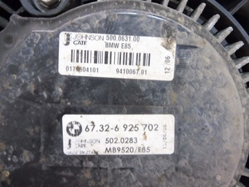BMW E85 Z4 2,0I VENTILÁTOR KLIMATIZACE 6925702