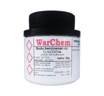 BENZOESAN SODU - 50g WARCHEM [54263]