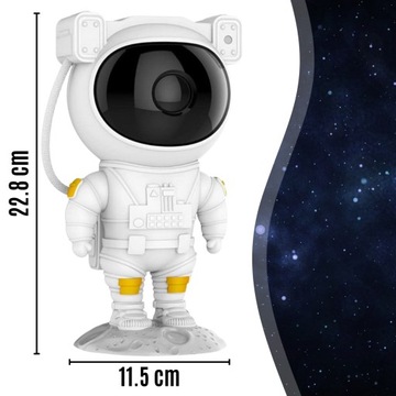 СВЕТОДИОДНЫЙ НОЧНИК ПРОЕКТОР ЗВЕЗД НЕБО ПРОЕКТОР КОСМОНАВТ ДЛЯ ДЕТЕЙ УДАЛЕННЫЙ