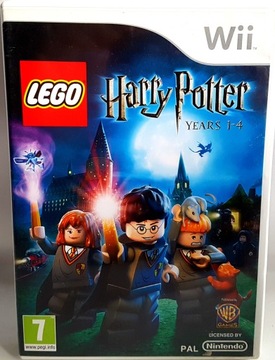 LEGO HARRY POTTER LATA 1-4 Wii - SUPER PLATFORMÓWKA DLA DZIECI !!! STAN BDB