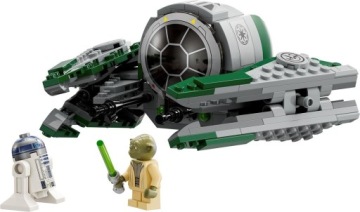 ЛЕГО БЛОКИ | STAR WARS 75360 ДЖЕДАЙ ЗВЕЗДНЫЙ ИСТРЕБИТЕЛЬ ЙОДА ДРОИД R2-D2 + СУМКА