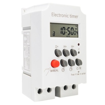 PROGRAMATOR CZASOWY WŁĄCZNIK WYŁĄCZNIK TIMER LCD