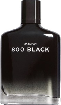 Perfumy Męskie 800 BLACK ZARA MAN 100 ml EDT BEZ KARTONIKA