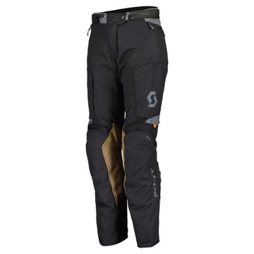 Motocyklowe Spodnie Damskie SCOTT Voyager Dryo Czarne Rozmiar 44 / 2XL