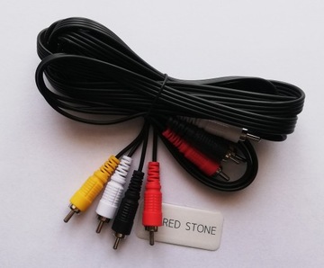 Соединительный кабель 4x RCA / 4x RCA 3м