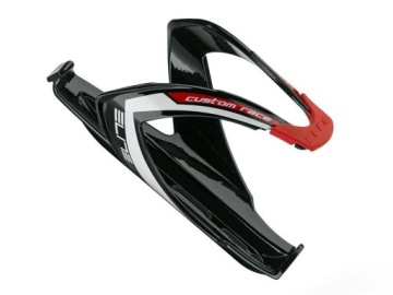 Koszyk na bidon Elite Custom Race czarny/ czerwony