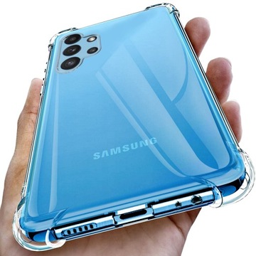Чехол для Samsung Galaxy A32 4G анти-шок + стекло