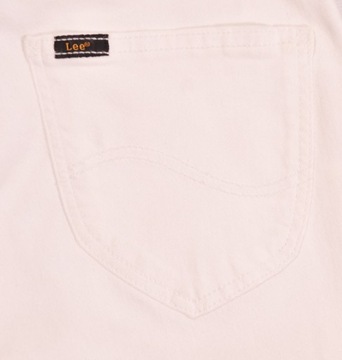 LEE spodnie WHITE skinny regular SCARLETT W25 L31