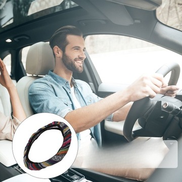 АКСЕССУАРЫ ДЛЯ АВТОМОБИЛЬНОГО РУЛЯ АВТОМОБИЛЬНЫЙ ЧЕХОЛ ЖЕНСКИЙ ФОЛК-КАСТОМ ЧЕХОЛ