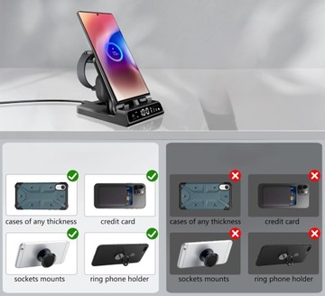 SwanScout Беспроводное зарядное устройство для устройств Samsung и Google.