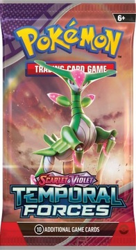 Оригинальные бустеры карт POKEMON TCG Scarlet Violet TEMPORAL FORCES