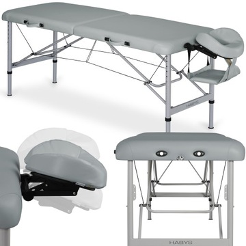STÓŁ HABYS łóżko do masażu AERO 70 Aluminium