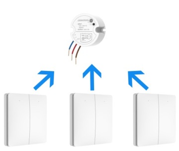 БЕСПРОВОДНОЙ ПЕРЕДАТЧИК ВЫКЛЮЧАТЕЛЯ СВЕТА БЕЗ АККУМУЛЯТОРА.