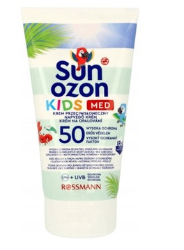 SUNOZON MED Kids krem przeciwsłoneczny dla dzieci, wysoka ochrona SPF 50