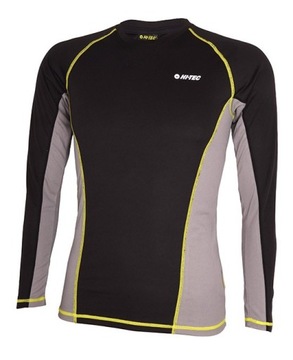 BIELIZNA MĘSKA TERMOAKTYWNA HI-TEC TERMICZNA KOMPLET KOSZULKA LEGGINSY XL