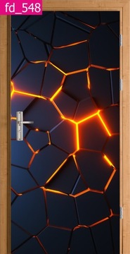 FOTOTAPETA SAMOPRZYLEPNA DEKRACYJNA NA DRZWI 3D