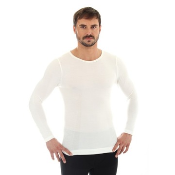 Wełniana koszulka męska BRUBECK COMFORT WOOL XXL