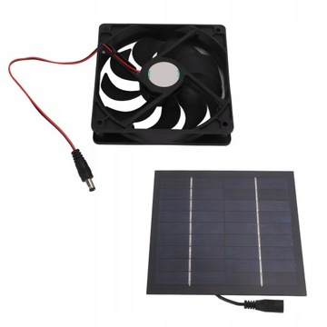 SŁONECZNY WENTYLATOR PANEL SOLARNY 10W do RV