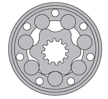 M+S Гидравлический MH 250 C Гидравлический двигатель MH250C