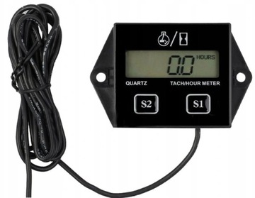 LICZNIK MOTOGODZIN CZASU OBROTOMIERZ + RESET MOTOR