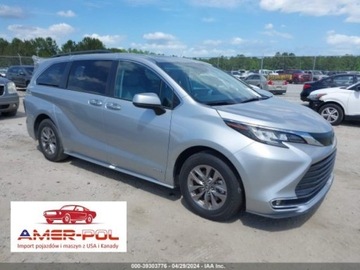 Toyota Sienna III 2021 Toyota Sienna Toyota Sienna XLE 8-Passenger (Natl) 2.5 Benzyna 189KM