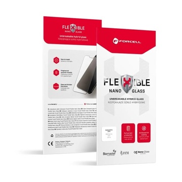 Forcell Flexible Nano Glass szkło hybrydowe do Samsung Galaxy S24 Ultra