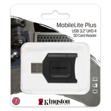 Устройство чтения карт памяти SD KINGSTON USB 3.2 1-го поколения MLP