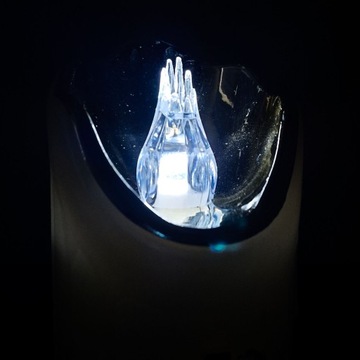 БОЛЬШАЯ СВЕЧНАЯ ВСТАВКА НА БАТАРЕЕ ДЛЯ СВЕЧИ ДЛЯ СВЕЧИ 16 СМ С ЭФФЕКТОМ ПЛАМЕНИ НА БАТАРЕЕ