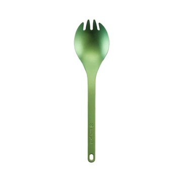Tytanowy SPORK Snow Peak łyżkowidelec Zielony