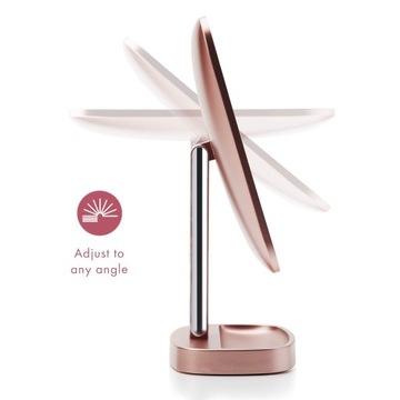 Зеркало для макияжа x15, 3 настройки светодиодной подсветки