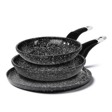 НАБОР ИНДУКЦИОННЫХ СКОВОРОДНИЦ 2 керамические сковороды 20/24 + форма для блинов